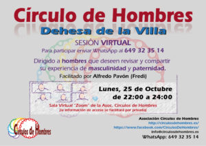 Círculo de Hombres Dehesa de La Villa - Sesión virtual