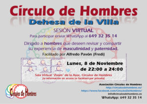 Círculo de Hombres Dehesa de La Villa - Sesión virtual